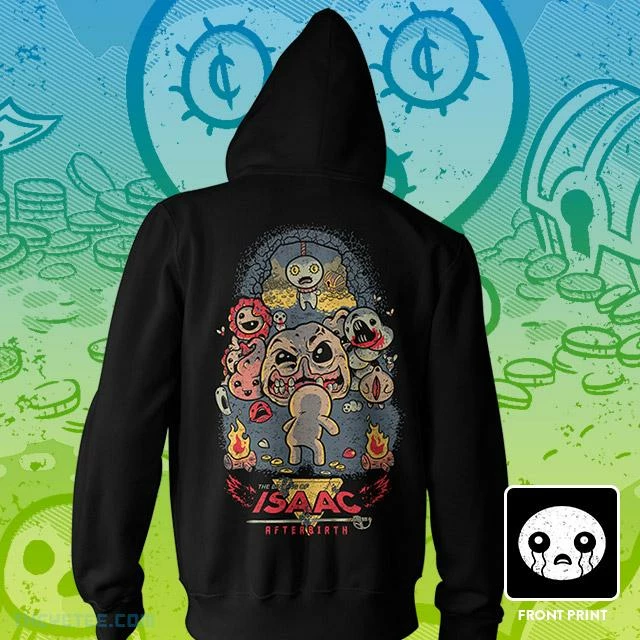 Hot Sale 😀 Binding Of Isaac Afterbirth Zip-Up 🔔 3 Binding Of Isaac Afterbirth Zip-Up