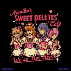 Doki Doki Literature Club Sweet Deletes Cafe