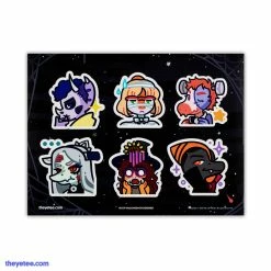 Goodbye Volcano High Halloween Stickersheet