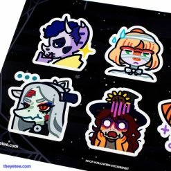 Goodbye Volcano High Halloween Stickersheet