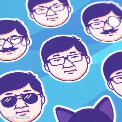 ProZD Many Sticker Faces Stickers