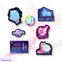 Natasha Petrovic Stickers Orbs Abound