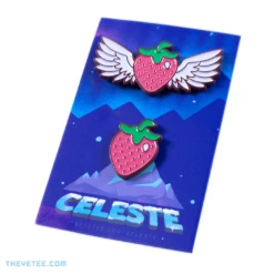 Celeste Strawberries Pin Set