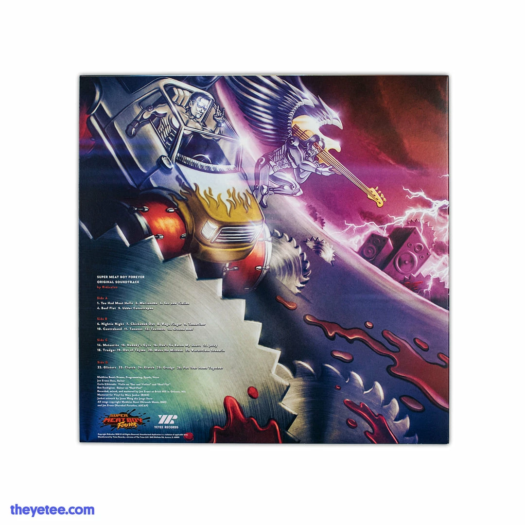 Budget π₯ Ridiculon Super Meat Boy Forever Original Soundtrack (Pink And Red 2XLP) Music β 4 Ridiculon Super Meat Boy Forever Original Soundtrack (Pink And Red 2XLP) Music