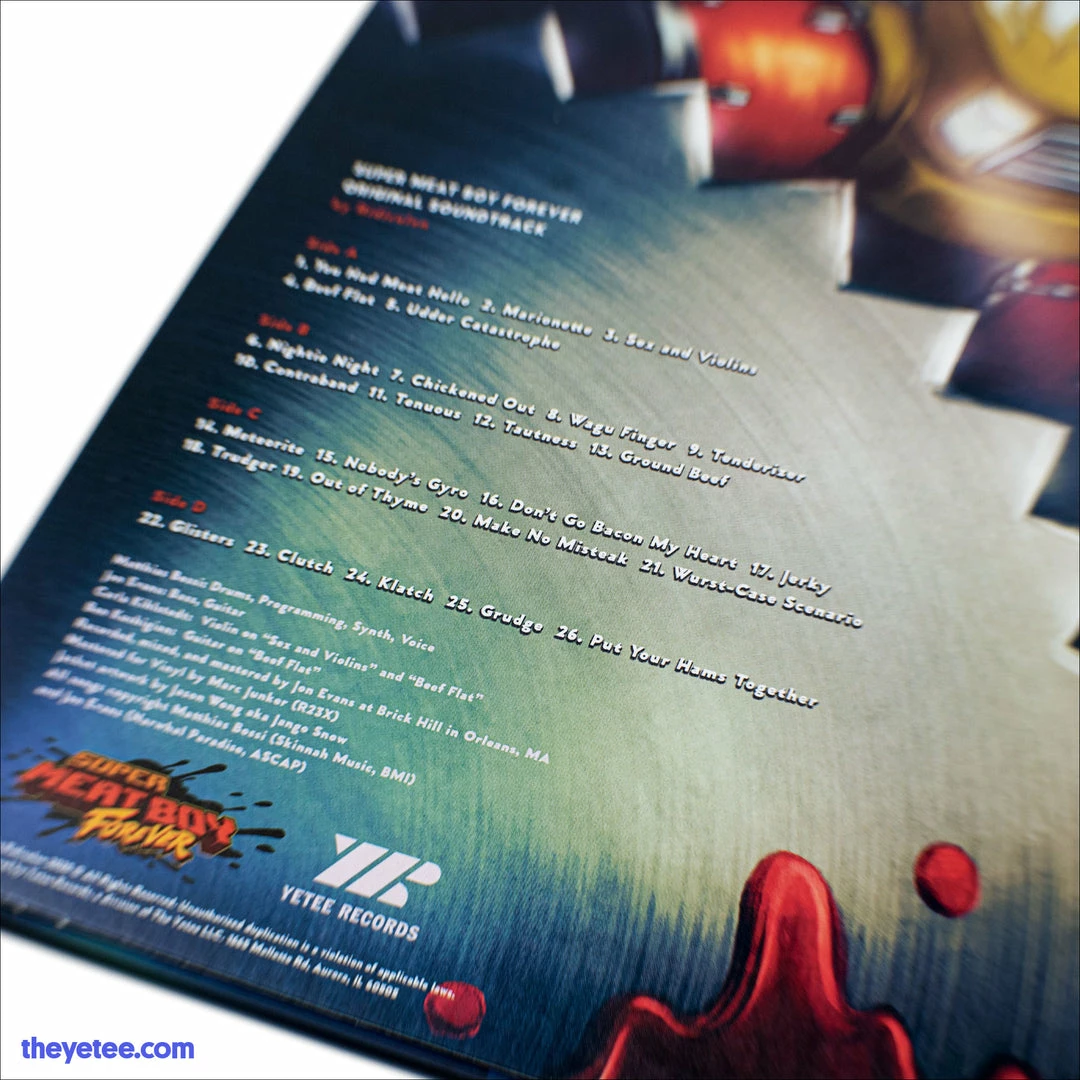 Budget π₯ Ridiculon Super Meat Boy Forever Original Soundtrack (Pink And Red 2XLP) Music β 10 Ridiculon Super Meat Boy Forever Original Soundtrack (Pink And Red 2XLP) Music