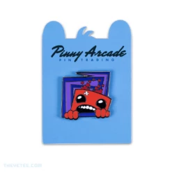 Meat Boy Warp Pin