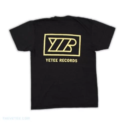The Yetee Yetee Records Back Print - Yellow