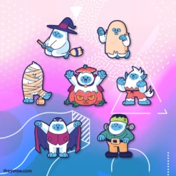 The Yetee Spoopy Stickerpack